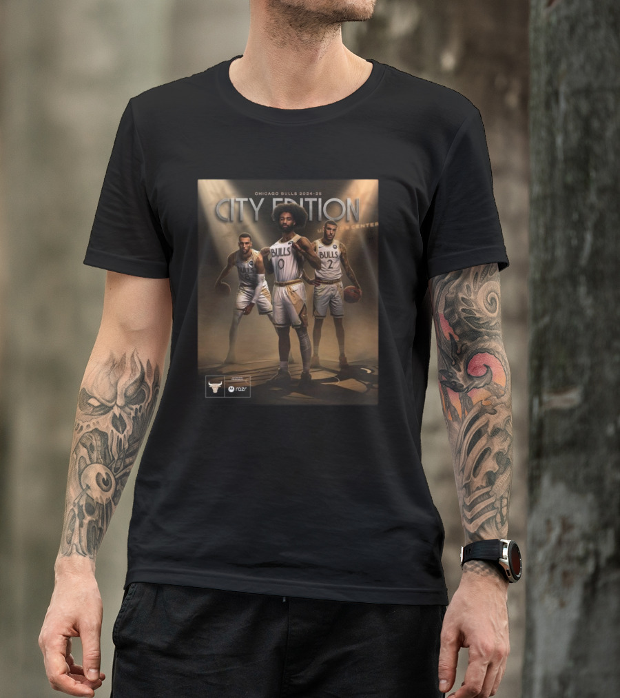 CHICAGO BULLS CITY EDITION 2024-25 UNITED CENTER T-Shirt