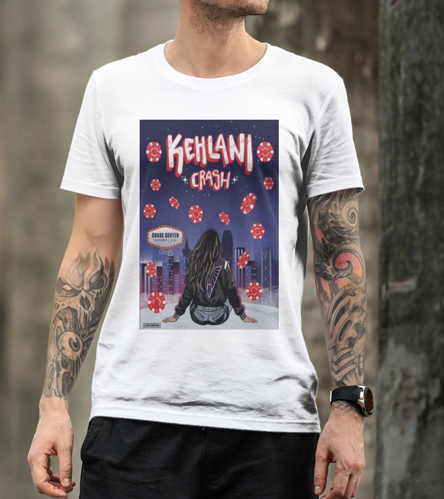 Kehlani Crash World Tour San Francisco November 2 2024 Chase Center T-Shirt