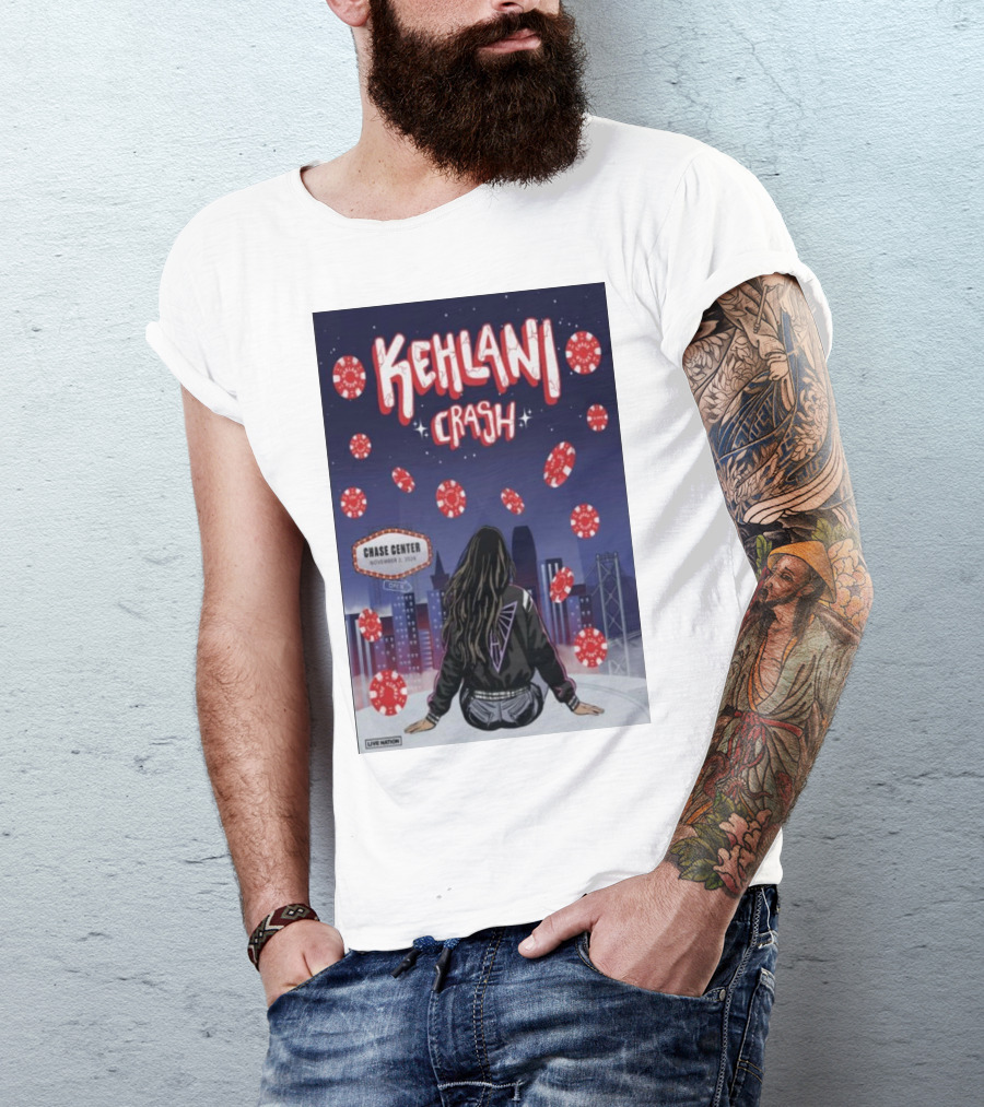 Kehlani Crash World Tour San Francisco November 2 2024 Chase Center T-Shirt