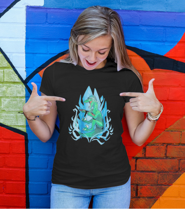 RubixRaptor Saberspark With Raptor And Maritime Horrors T-Shirt