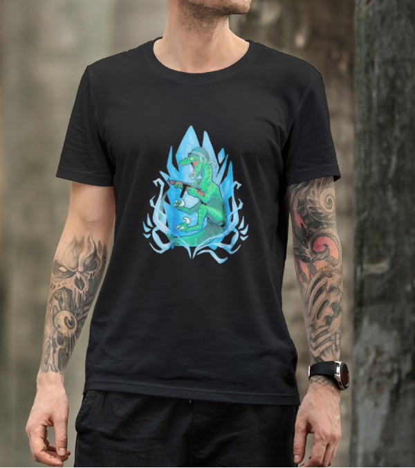 RubixRaptor Saberspark With Raptor And Maritime Horrors T-Shirt