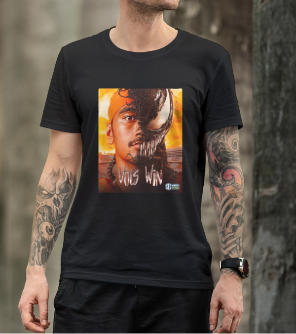 Tennessee Vols Win SEC Network Dark Mode Inspired By Venom T-Shirt