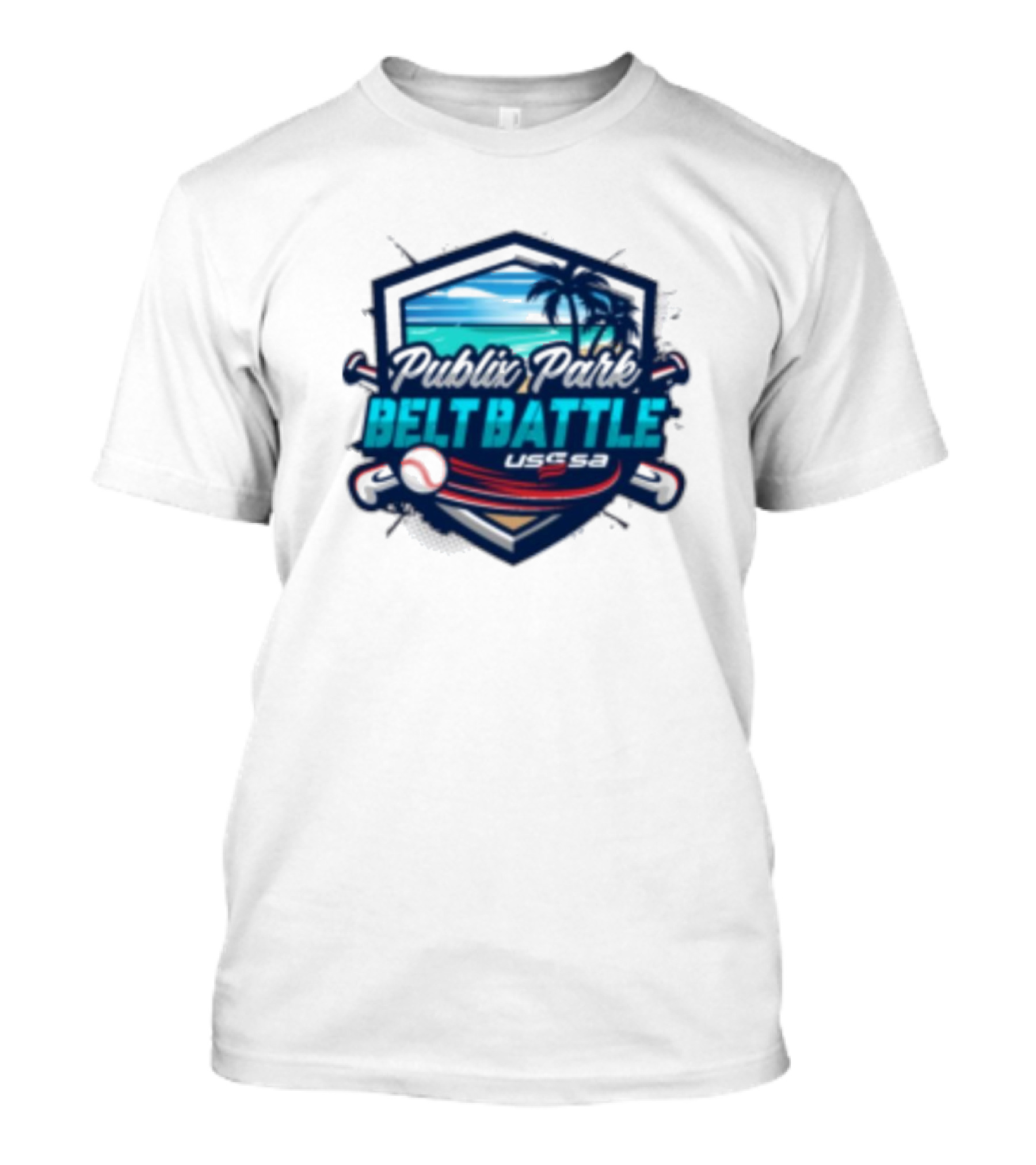 USSSA Publix Park Belt Battle II Belts And Rings Nov 23-24 2024 Baseball Tournament T-Shirt