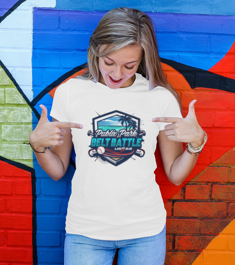 USSSA Publix Park Belt Battle II Belts And Rings Nov 23-24 2024 Baseball Tournament T-Shirt
