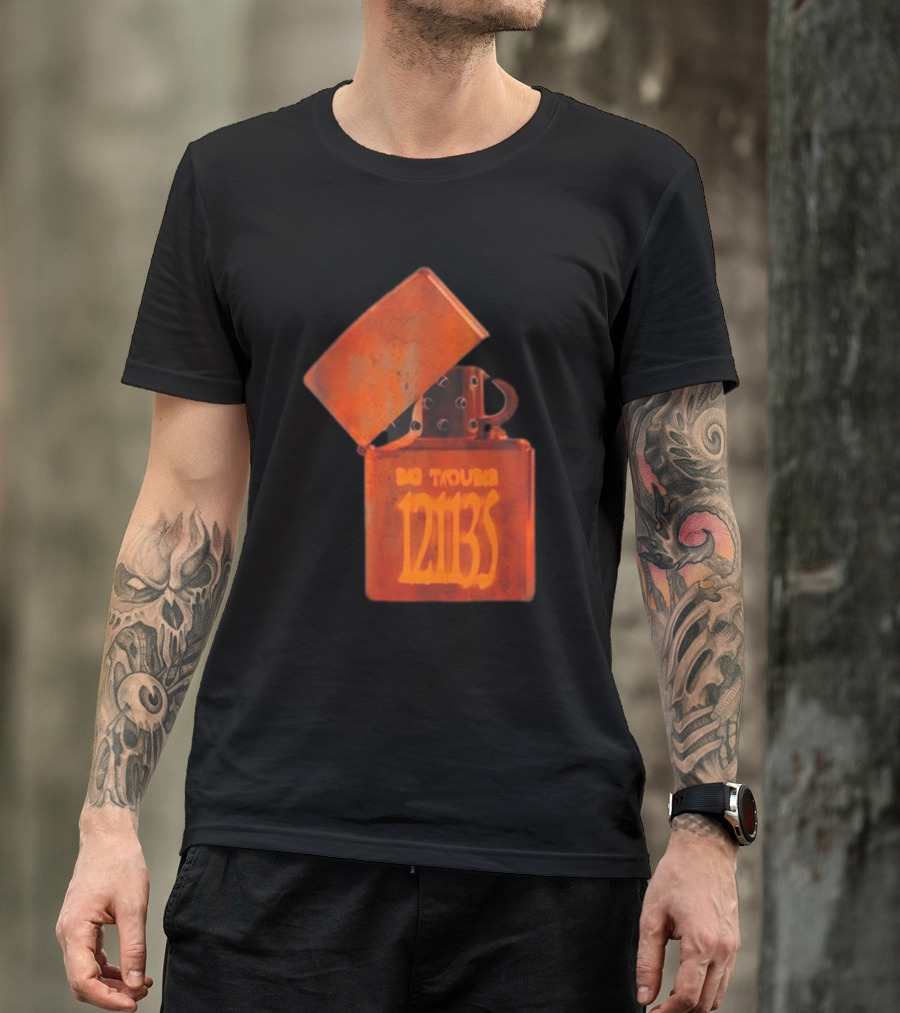 Big Trouble 12113 Survival Mode Dark Grey T-Shirt