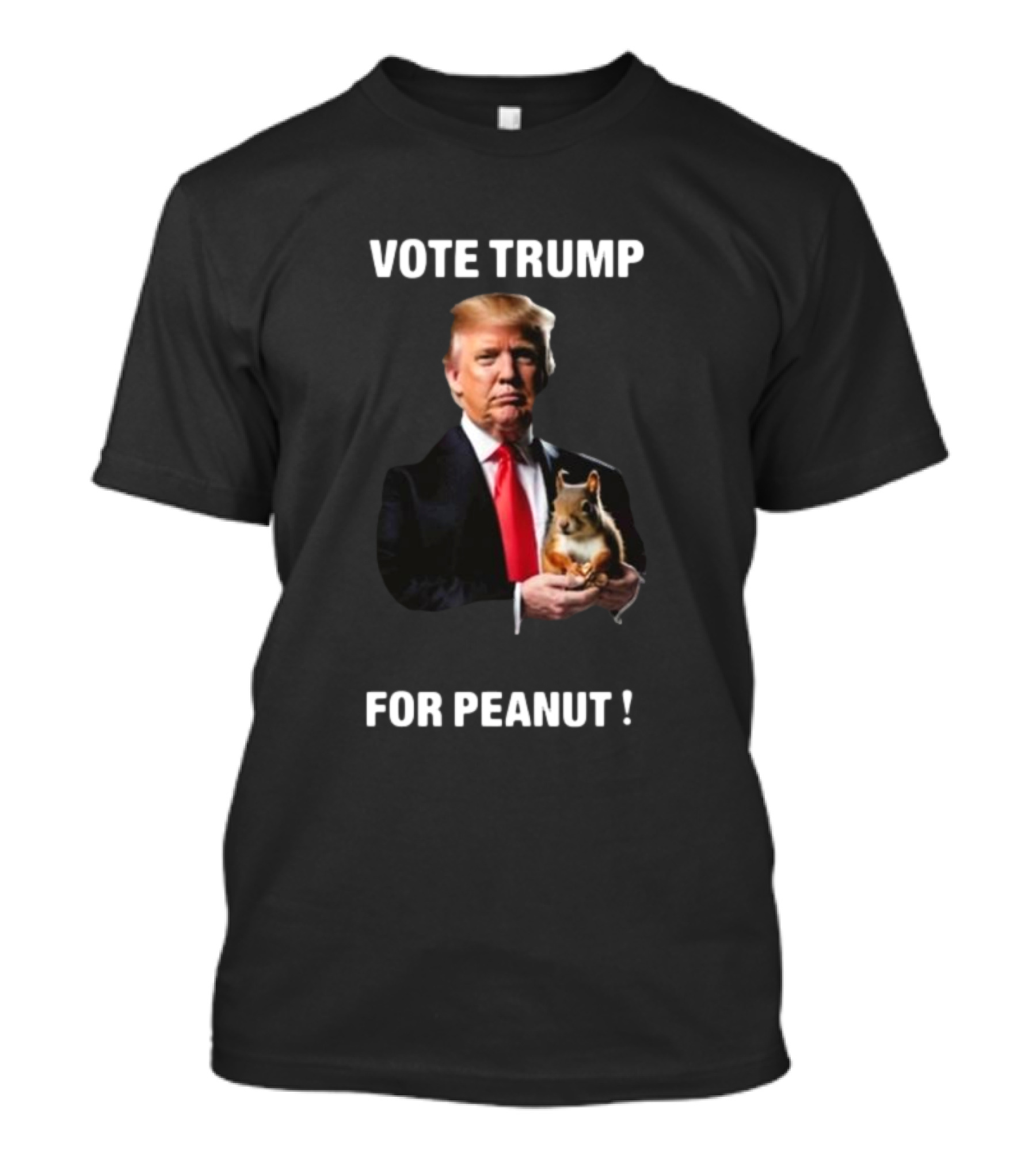 Vote Trump Holding Peanut Squirrel T-Shirt