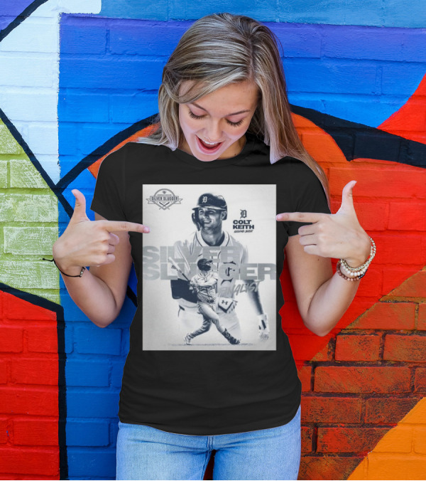 Colt Keith Detroit Tigers MLB Silver Slugger Finalist Second Base T-Shirt