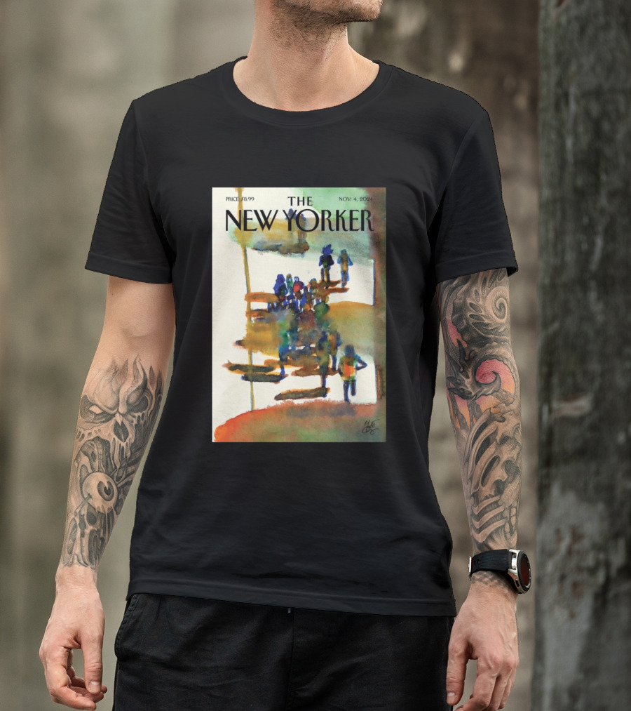Lorenzo Mattotti Strides The New Yorker Nov 4 2024 Price 8.99 T-Shirt