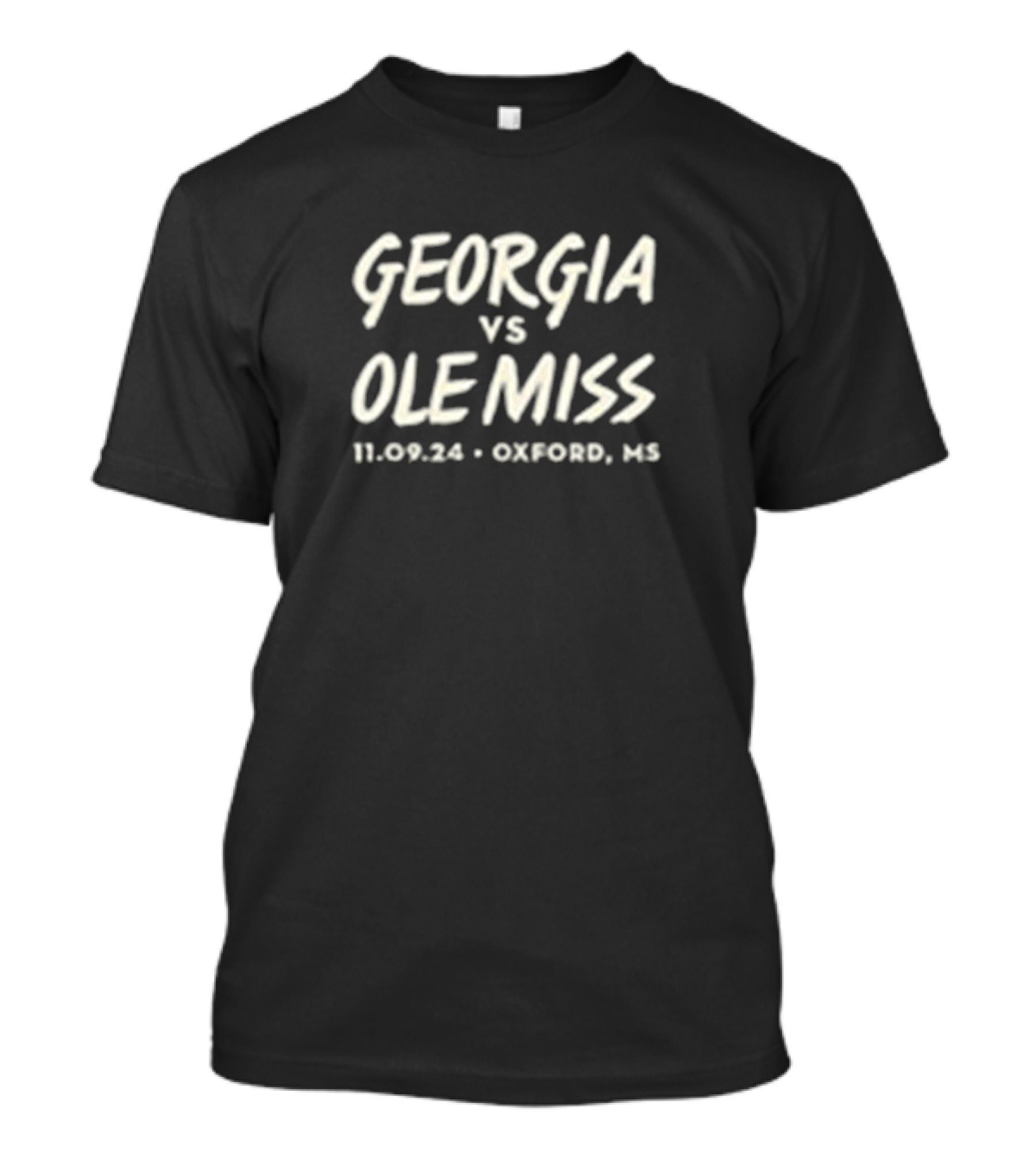 Georgia Vs Ole Miss Oxford MS 11 09 24 T-Shirt