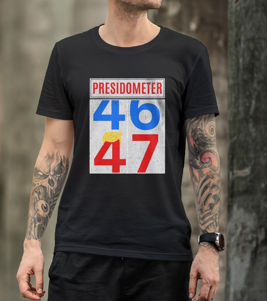 Presidometer 46 47 Trump T-Shirt