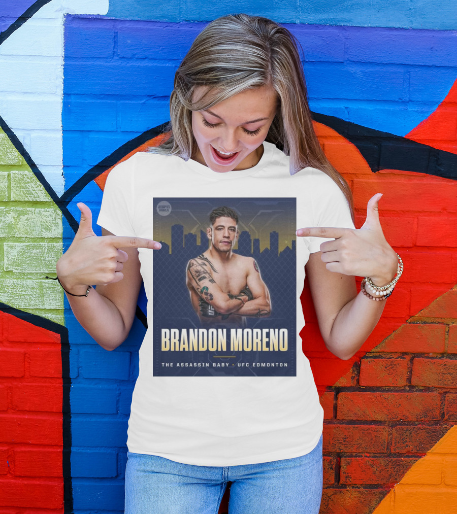 Brandon Moreno The Assassin Baby UFC Edmonton MMA Champion T-Shirt