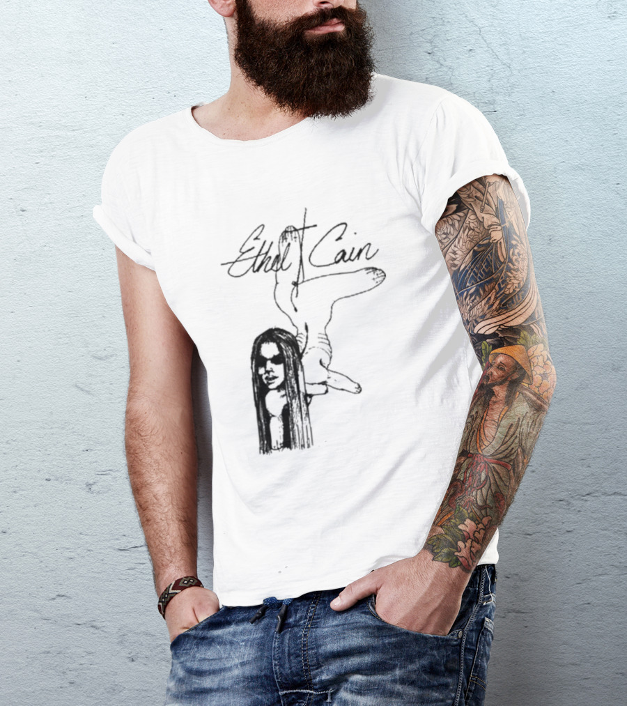 Ethel Cain Inbred Reissue Art Sketch T-Shirt