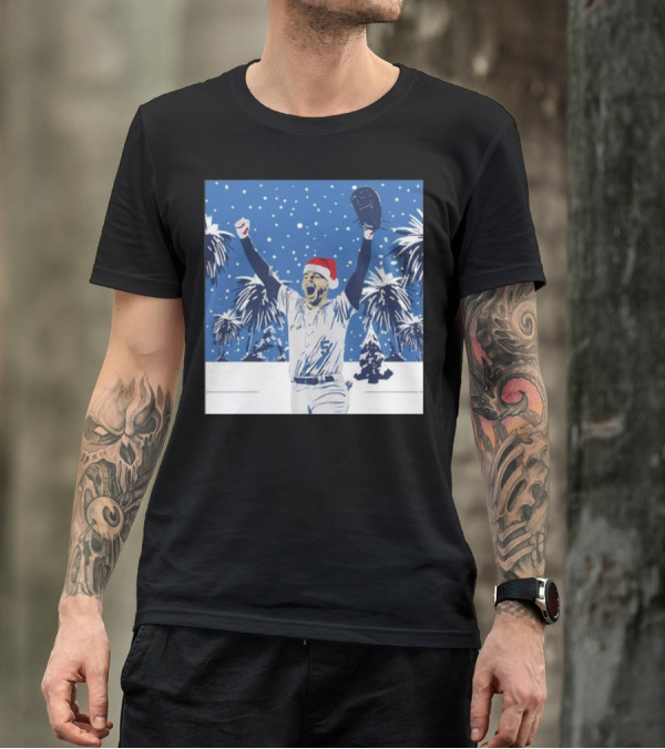 Freddie Freeman Christmas Celebration Wonderland T-Shirt