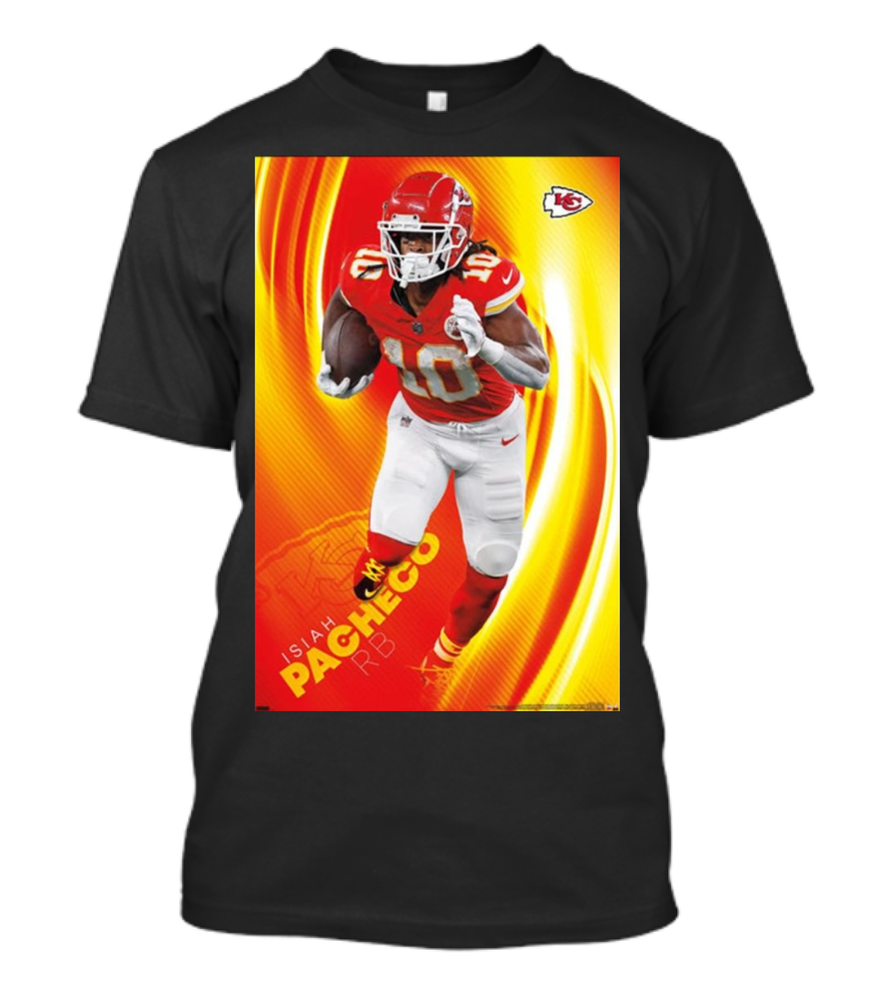 Isiah Pacheco Kansas City Chiefs NFL Football RB T-Shirt
