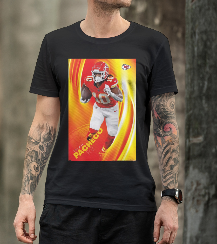 Isiah Pacheco Kansas City Chiefs NFL Football RB T-Shirt