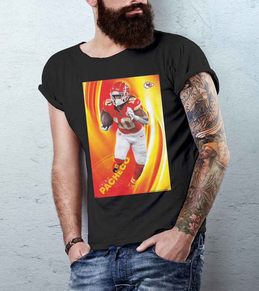 Isiah Pacheco Kansas City Chiefs NFL Football RB T-Shirt