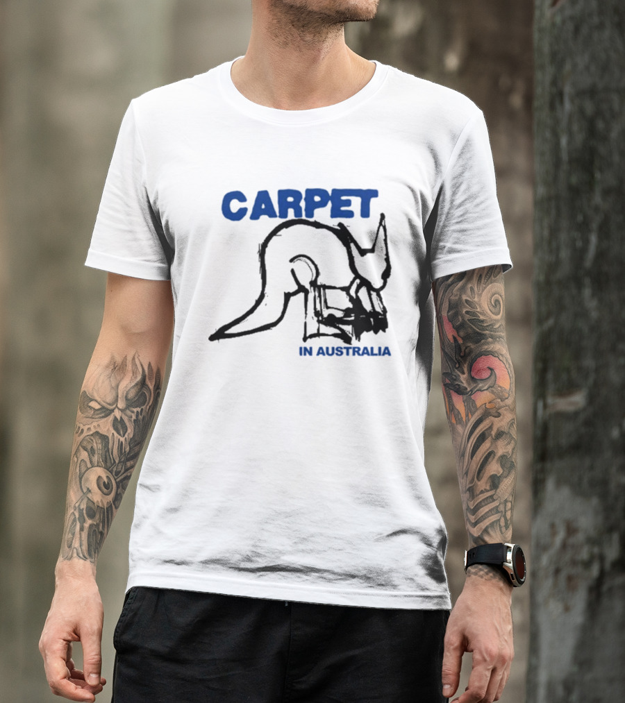 CARPET Kangaroo Sketch In Australia T-Shirt