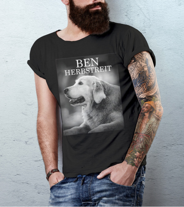 All Football Guys Go To Heaven RIP Ben Herbstreit The Dog 2014-2024 T-Shirt