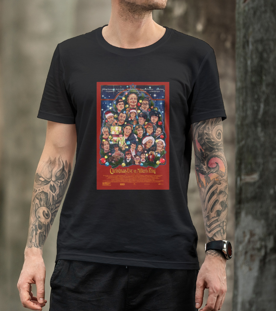 Christmas Eve In Miller's Point Matilda Fleming Maria Dizzia Ben Shenkman Holiday Ensemble Cast T-Shirt