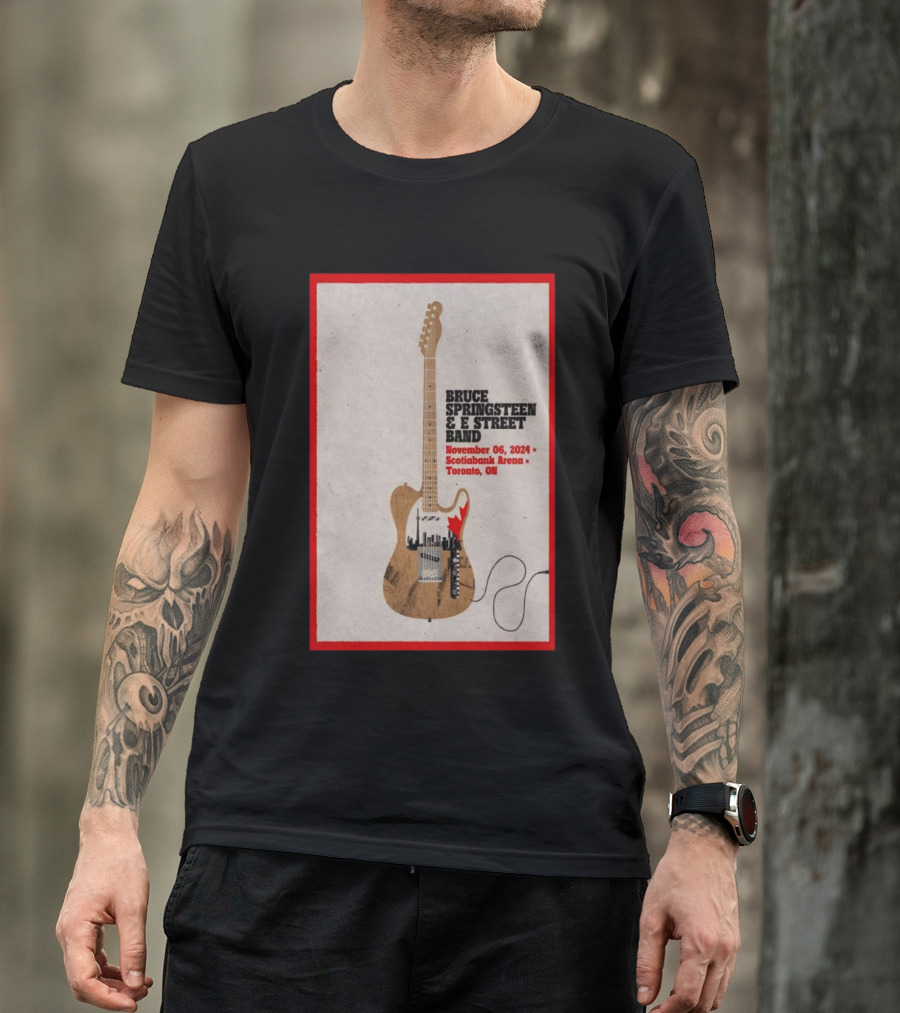 Bruce Springsteen And E Street Band Live At Scotiabank Arena Toronto November 06 T-Shirt