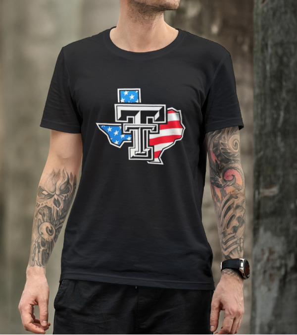 Texas Tech Red Raiders Texas America Celebrate Donation T-Shirt