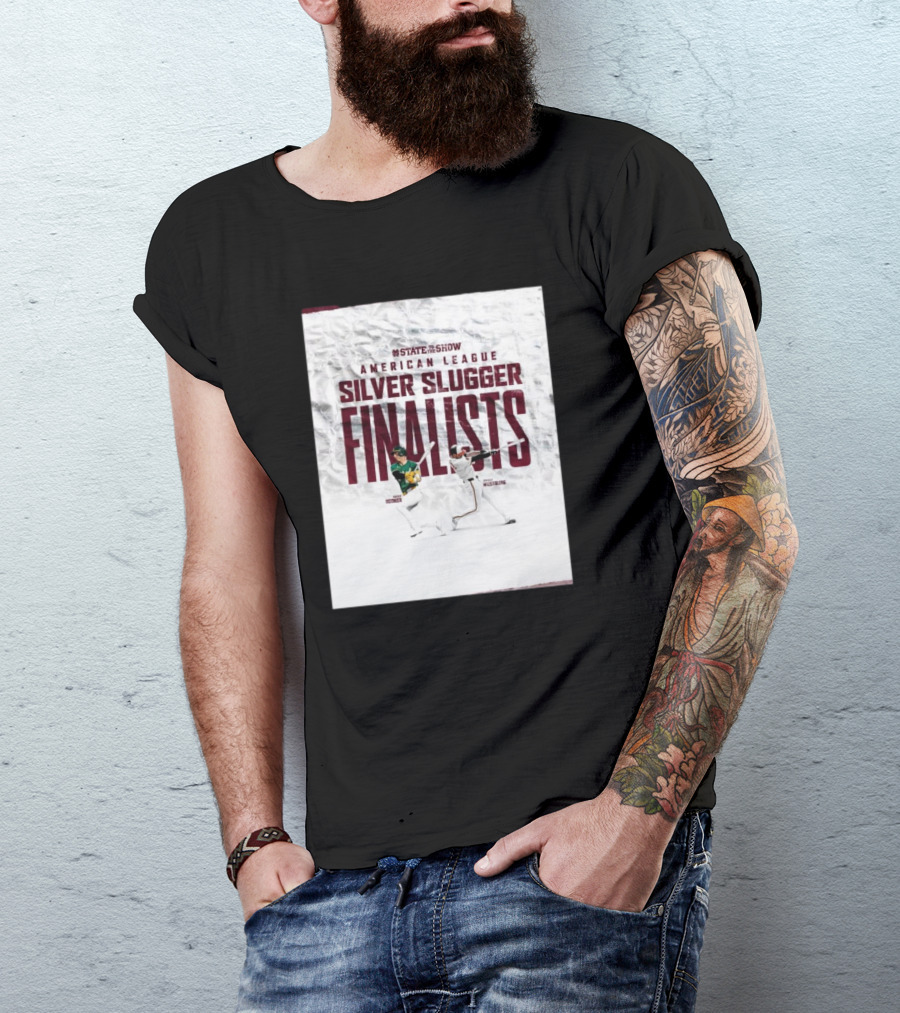 State To The Show American League Silver Slugger Finalists Rooker Westburg T-Shirt