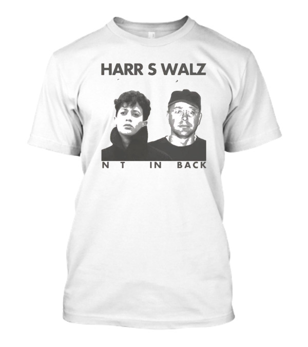 Harris Walz 80s Retro Photo Not Coming Back T-Shirt