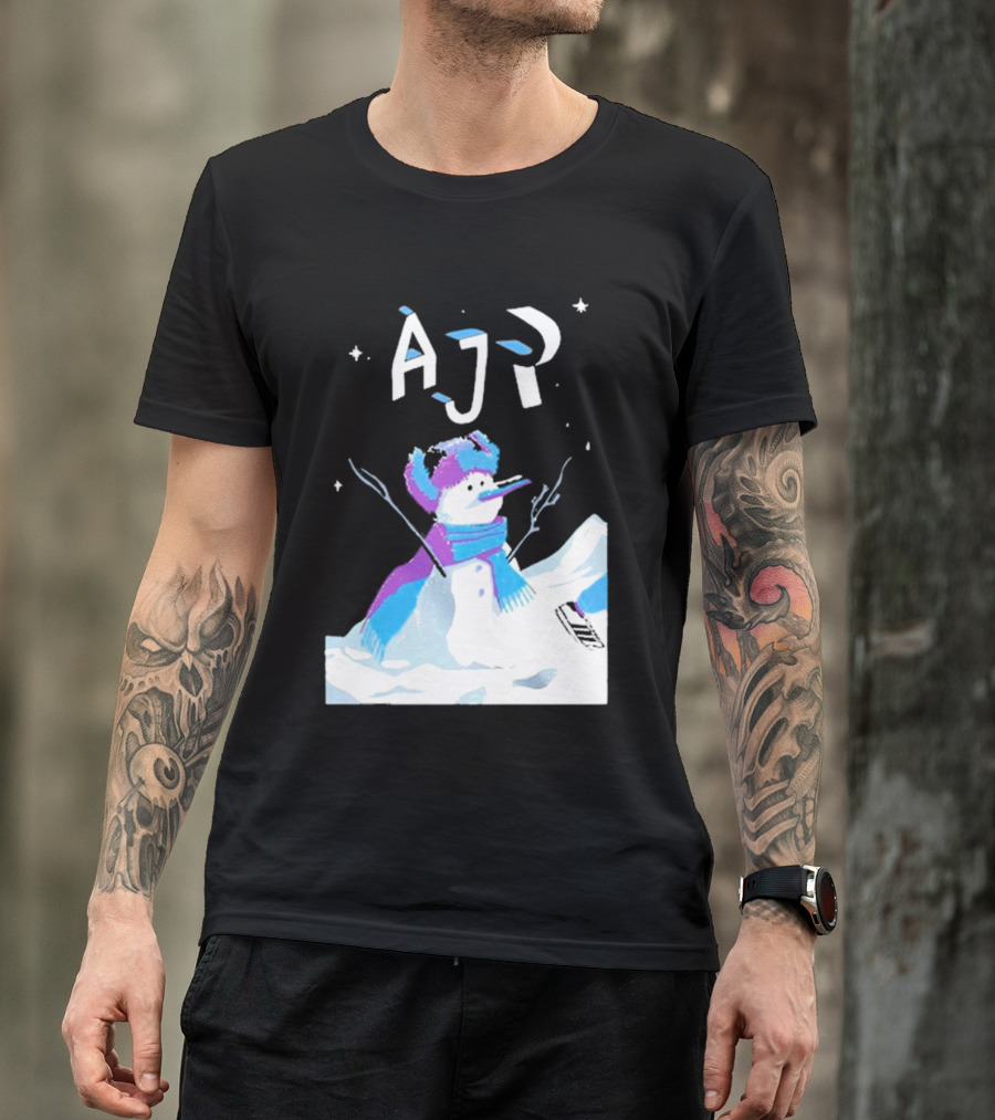 AJR Brothers Snowman Winter T-Shirt