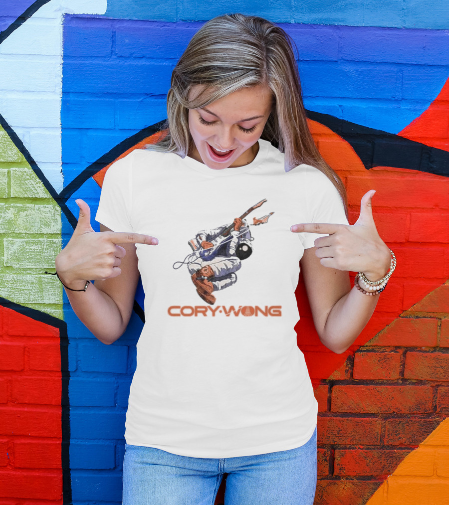 Cory Wong Astronaut Playing Guitar In Space Tour T-Shirt