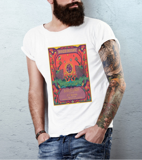 DISCO ROCKS DISCO LINES RED ROCKS MORRISON CO APRIL 5 2025 FEATURING SPECIAL GUEST KYLE MURPHY T-Shirt