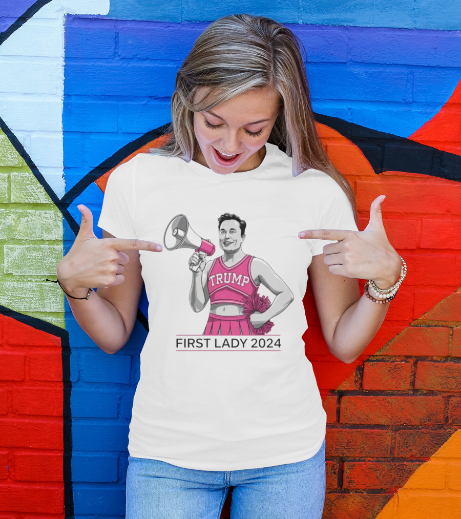 Trump Cheerleader First Lady T-Shirt