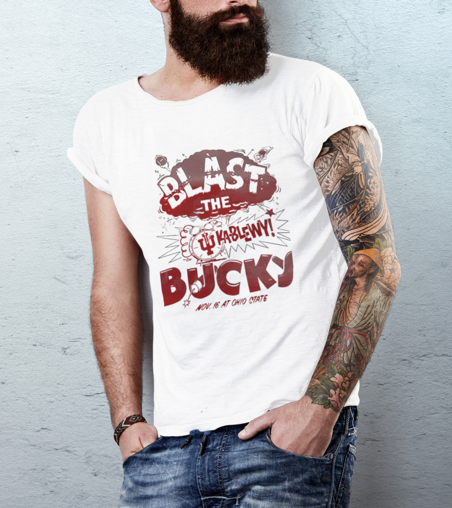 Indiana Hoosiers Blast The Bucky Kableny Nov 16 At Ohio State T-Shirt