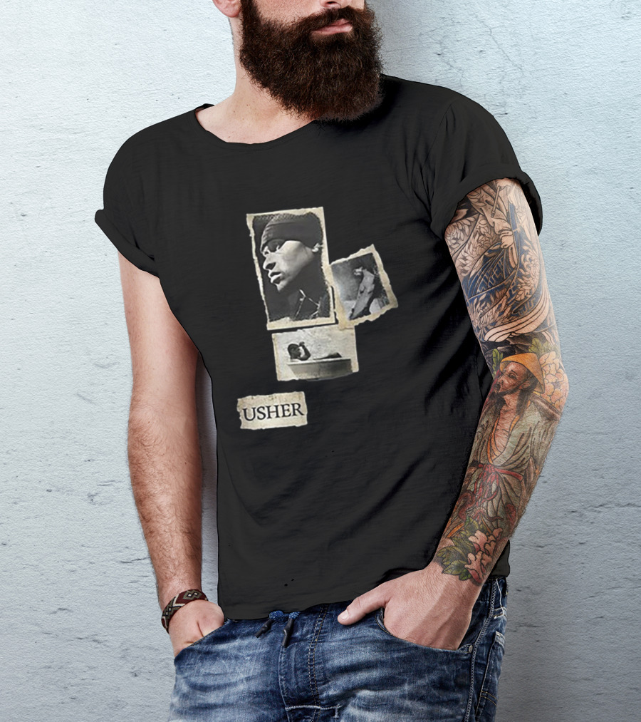 Usher Raymond IV Confessions Album Collage T-Shirt