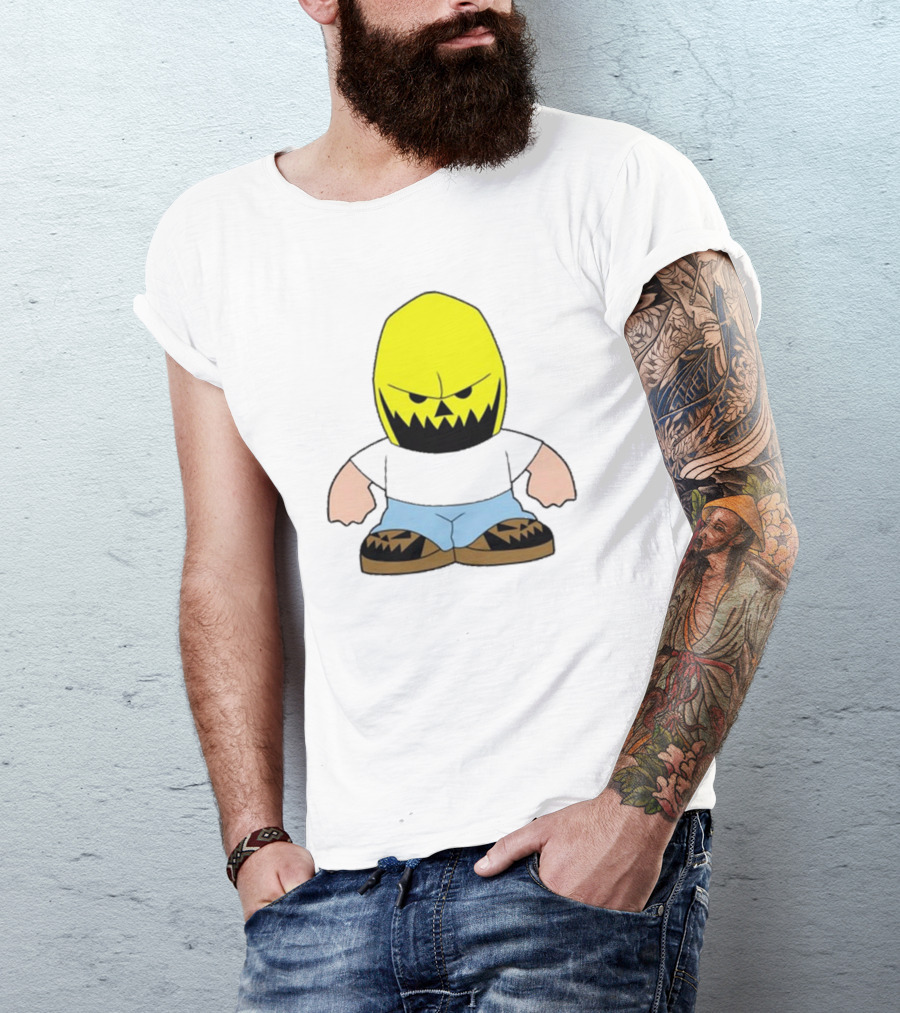 Babbitt 730 Dude Yellow Mask Character Revived Babbitt T-Shirt