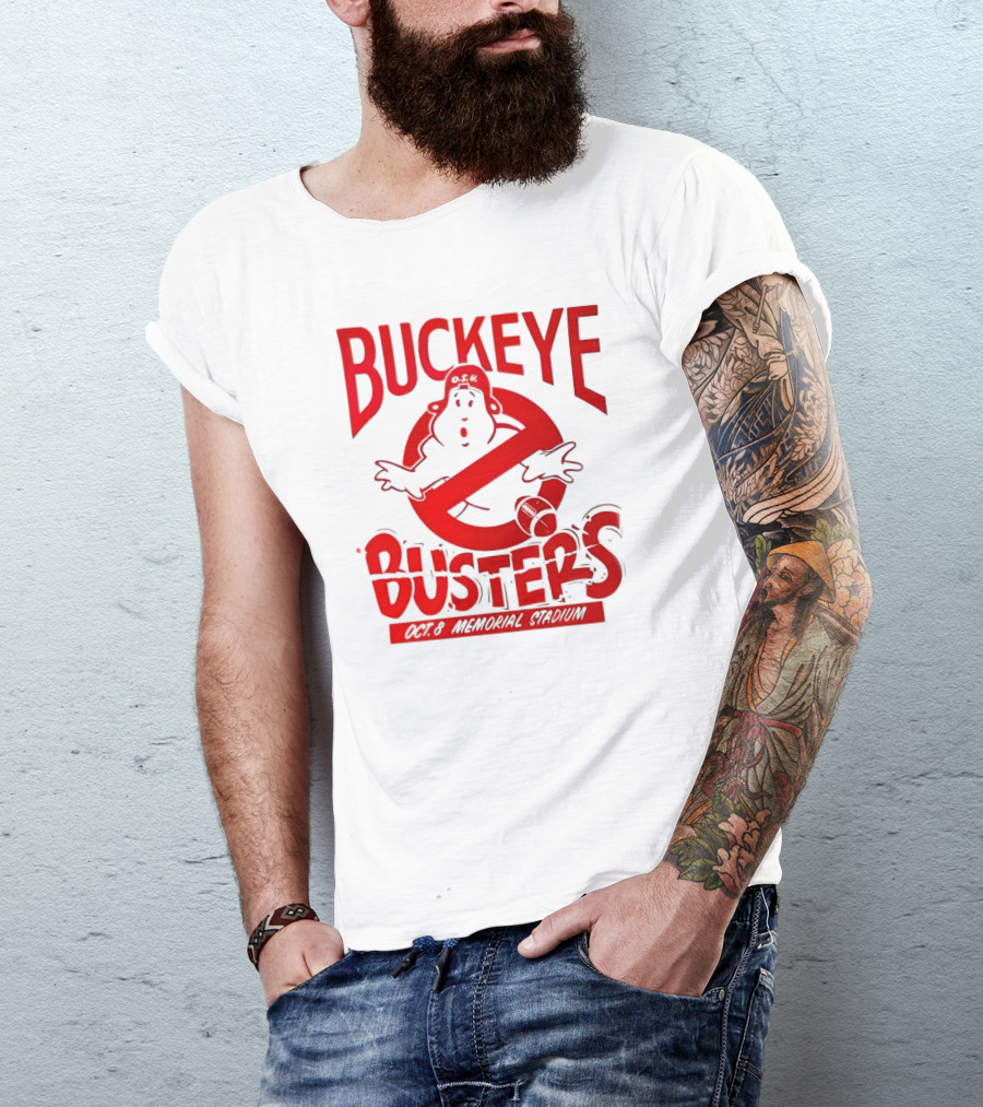 Buckeye Busters Oct 8 Memorial Stadium Indiana Hoosiers OSU T-Shirt