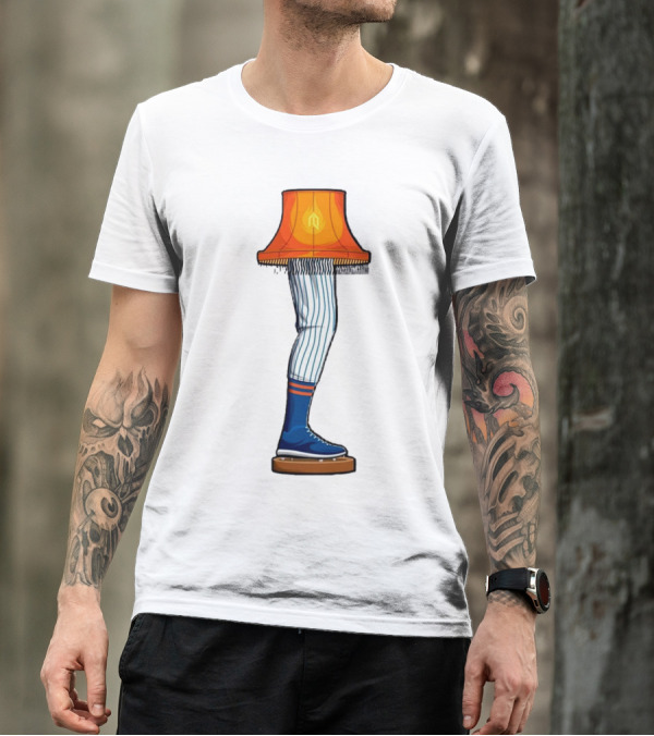 LGM Leg Lamp New York Mets MLB Baseball T-Shirt