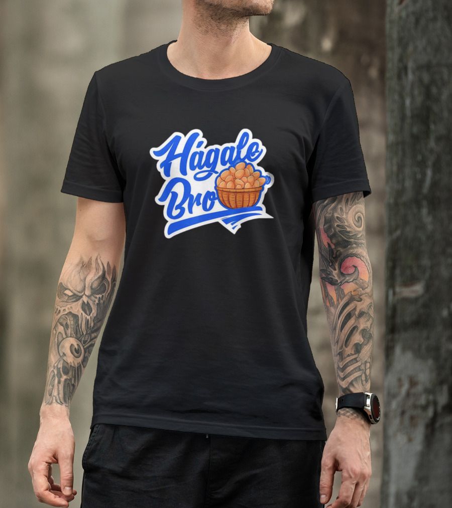 Hágale Huevos Bro El Salvador Basket Gift T-Shirt