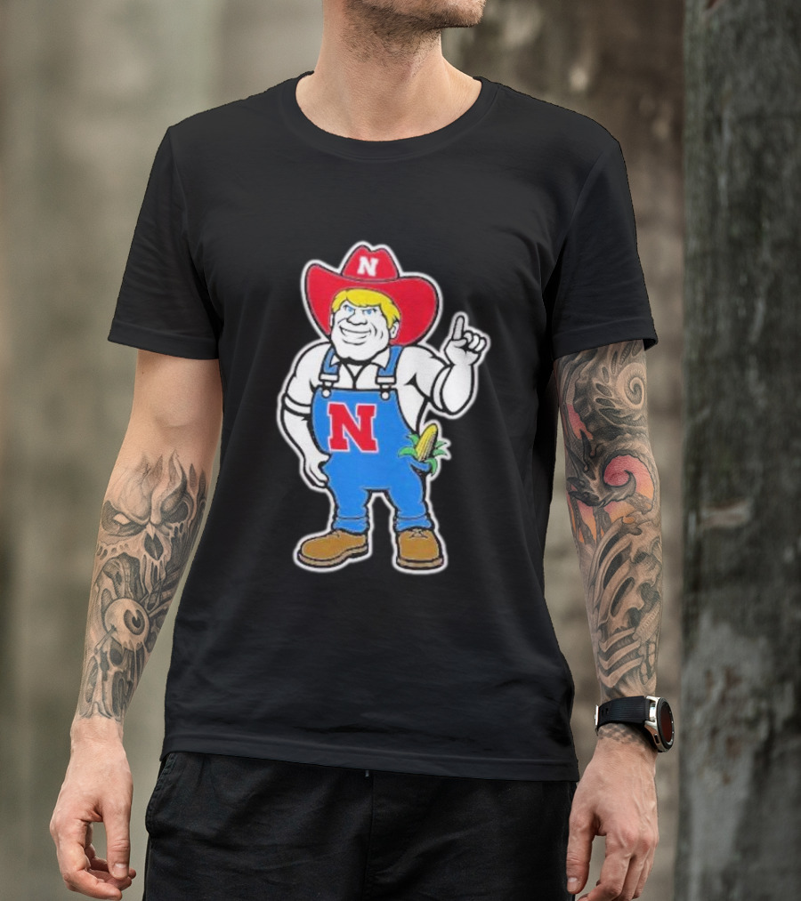 Coach Rhule Nebraska Herbie Husker Cornhusker Spirit T-Shirt