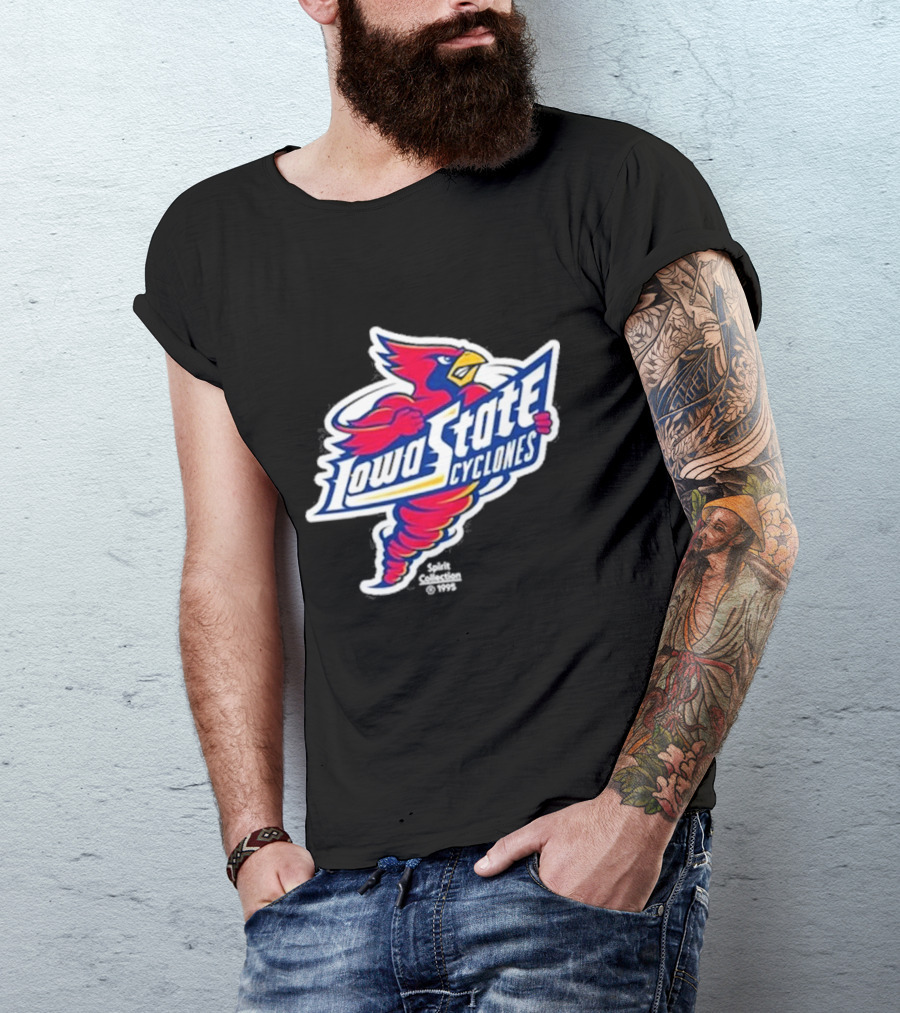 Iowa State Cyclones Spirit Collection Tornado Cy 1995 T-Shirt