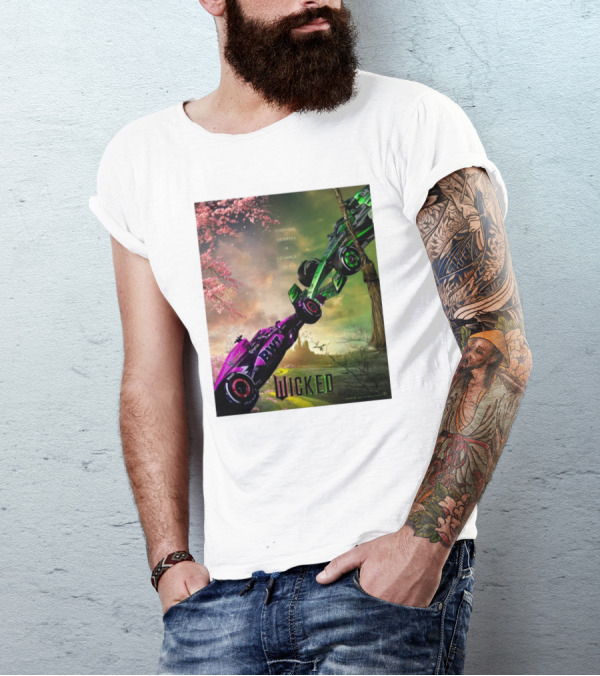 Wicked Everyone Deserves A Chance To Fly Racing Cars Vertical Sky Forest T-Shirt