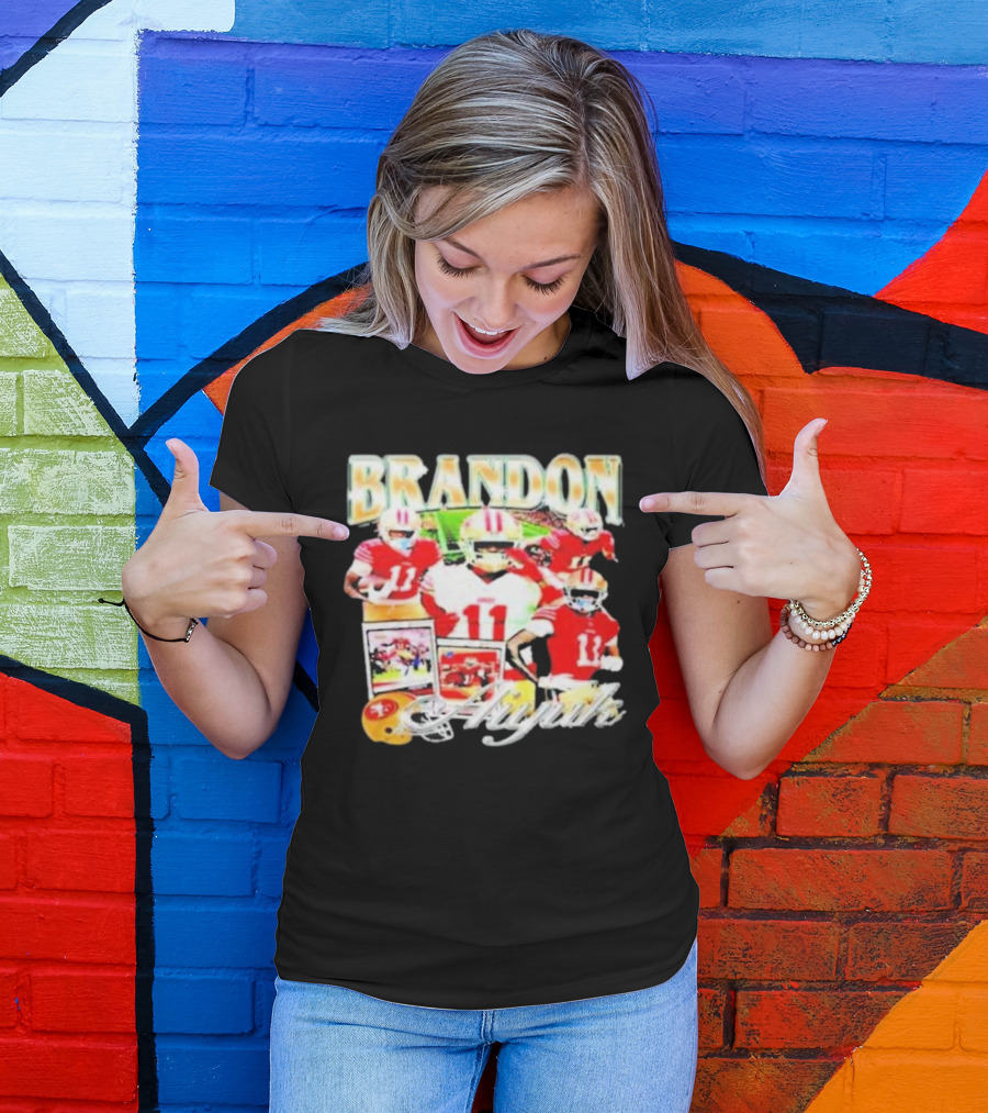 Brandon Aiyuk San Francisco 49ers Football Collage BA IGYB T-Shirt