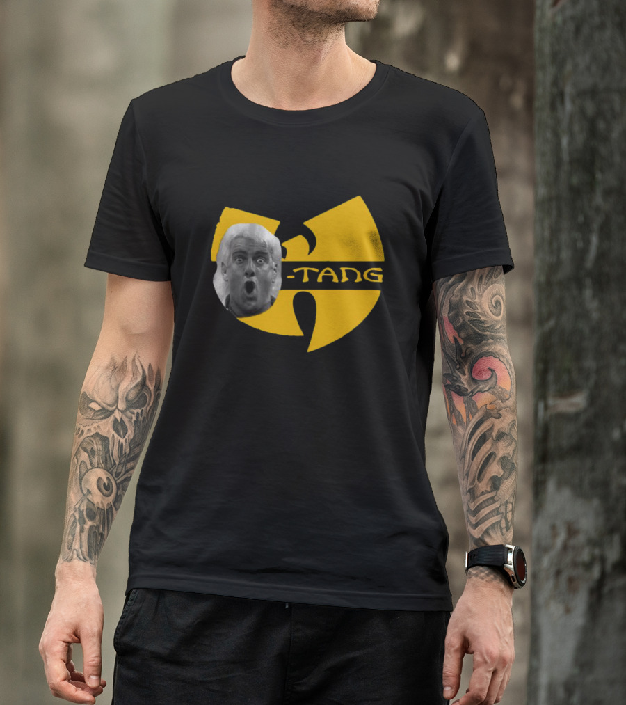 Ric Flair Woo Tang Clan Logo Mashup T-Shirt