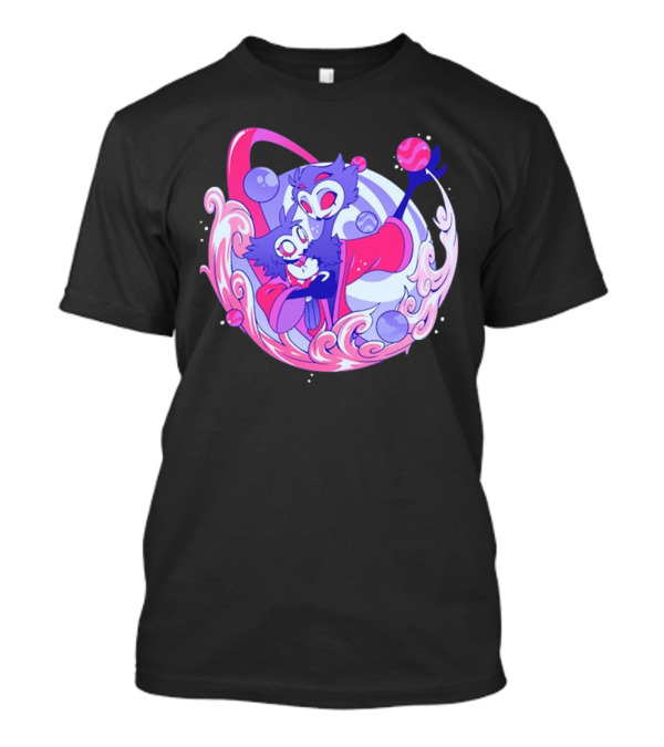 Stolas Owl Demon Cosmic Embrace Lullaby T-Shirt