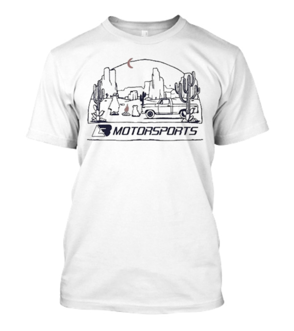 Lb Motorsports Ghost Limited Desert Scene With Truck And Cacti T-Shirt