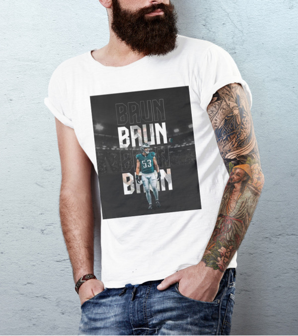 Baun Philadelphia Eagles QB Sack Go Birds Football Stadium T-Shirt