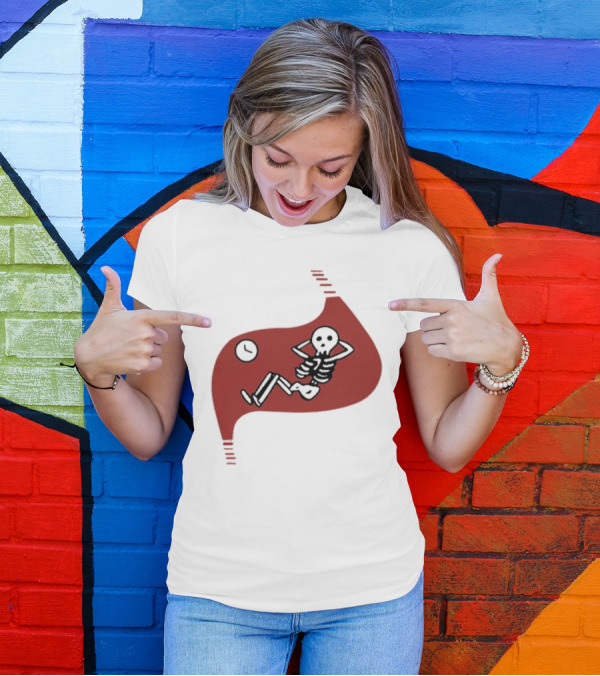 Daodaosama1125 Skeleton With Clock Death Of Dungeon Meshi Falin T-Shirt