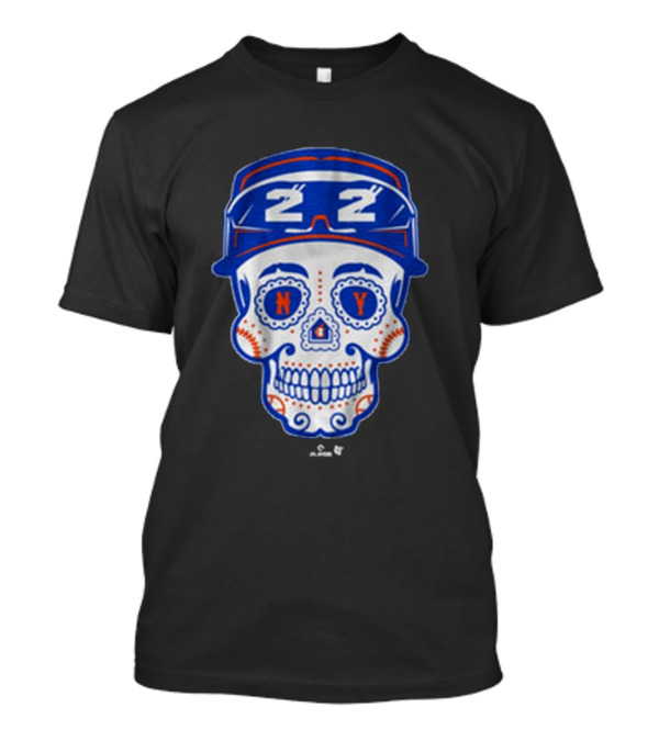 Juan Soto NY Mets Sugar Skull MLB Baseball 2025 Queens T-Shirt