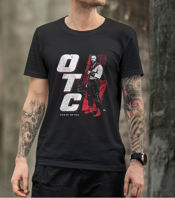 Roman Reigns OTC Signature WWE Champion Power T-Shirt