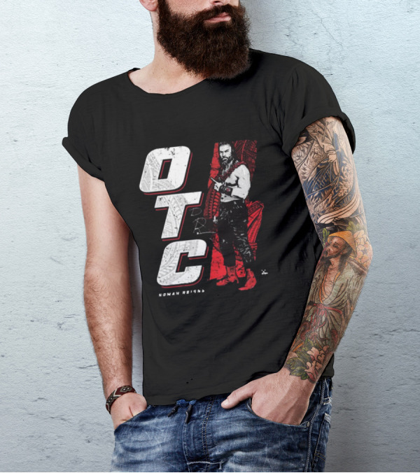 Roman Reigns OTC Signature WWE Champion Power T-Shirt
