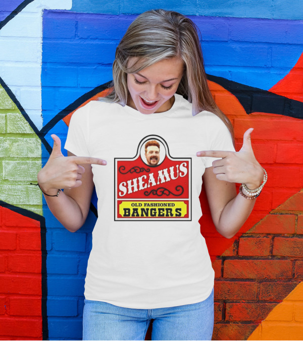 Sheamus Old Fashioned Bangers Retro Sign T-Shirt